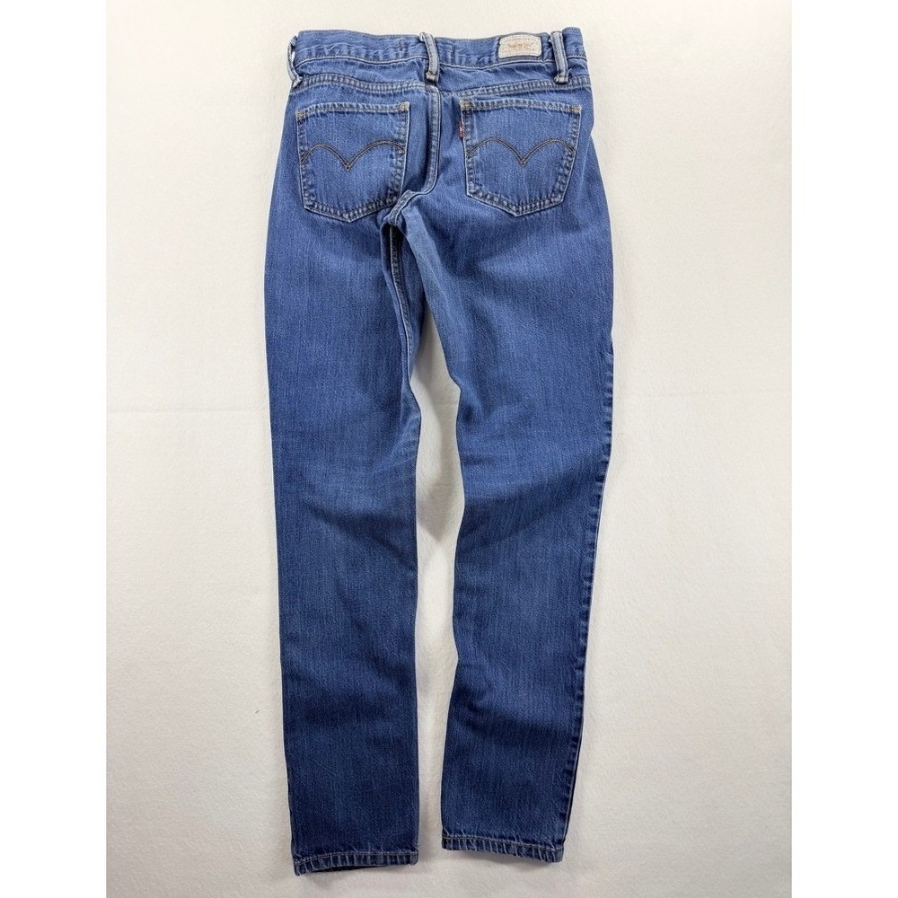 Levi's 524 Too Superlow Skinny Jeans 28x32 Medium Wash Denim - Picture 2 of 14